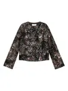 Maliparmi Sequin-embellished Jacket In Black