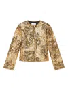 Maliparmi Sequin-embellished Jacket In Gold