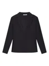 Maliparmi Single-button Notched-lapels Blazer In Black