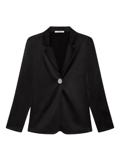 Maliparmi Single-button Satin Blazer