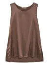 Maliparmi Sleeveless Top In Black