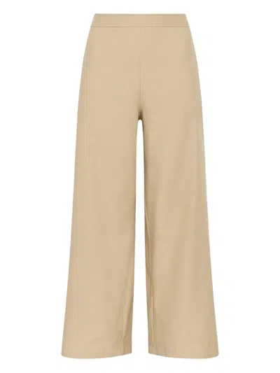 Maliparmi Spring Wide-leg Trousers In Brown
