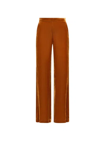 Maliparmi Straight-leg Trousers In Orange