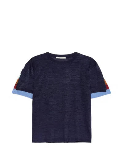 Maliparmi Striped T-shirt In Blue