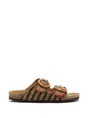 Maliparmi Summer Shell Sandals In Multi