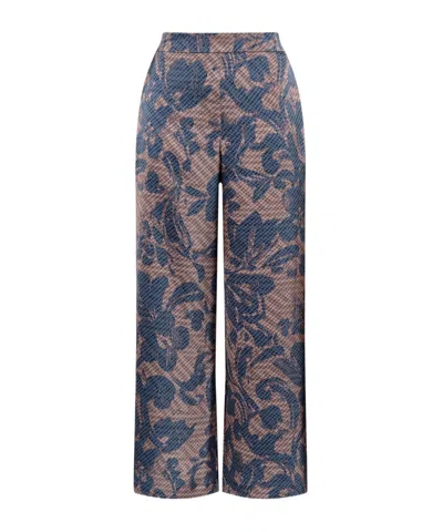 Maliparmi Sweet Foliage Trouser In Multi