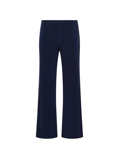 Maliparmi Technical-jersey Flared Trousers In Blue