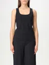 Maliparmi Top Soft Jersey Top-wear In Black