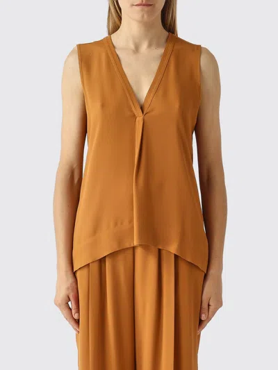 Maliparmi Top Woman Color Amber In Orange