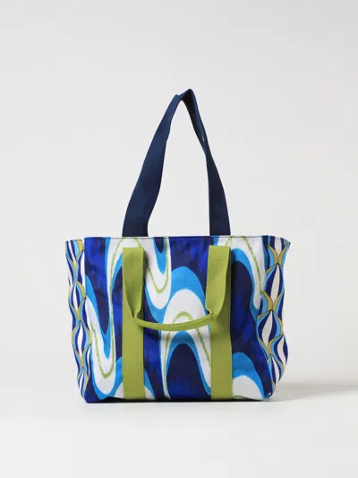 Maliparmi Tote Bags  Woman Color Blue