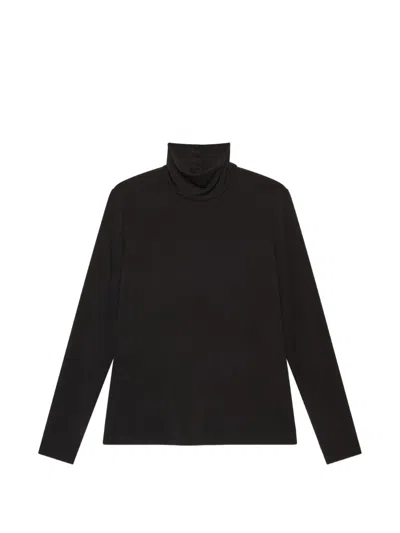 Maliparmi Turtleneck Long-sleeve T-shirt In Blue
