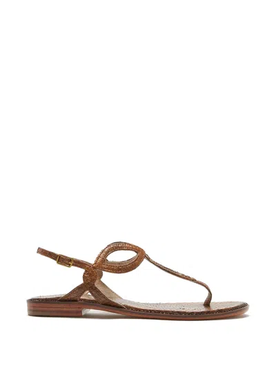 Maliparmi Urban Spin Sandals In Brown