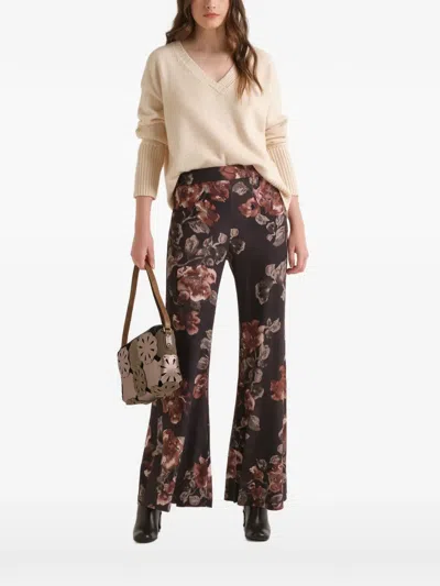 Maliparmi V-neck Sweater In Neutral