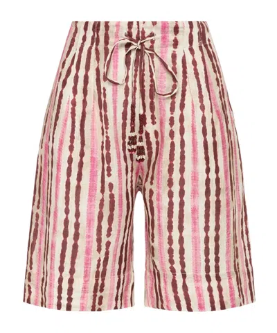Maliparmi Washed Stripes Trousers