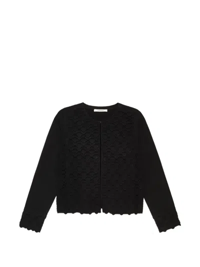 Maliparmi Winter Wave Long-sleeve Cardigan In Multi