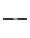 Maliparmi Malìparmi Woman Bag Strap Blue Size - Textile Fibers, Leather