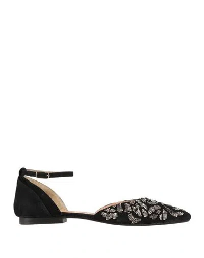 Maliparmi Malìparmi Woman Ballet Flats Black Size 7 Leather In Multi