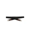 Maliparmi Malìparmi Woman Belt Black Size Onesize Textile Fibers In Black