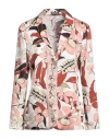 Maliparmi Malìparmi Woman Blazer Cream Size 10 Polyester In White