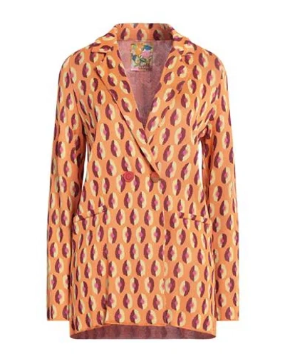 Maliparmi Malìparmi Woman Blazer Mandarin Size M Viscose