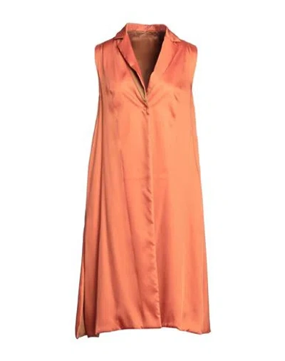Maliparmi Malìparmi Woman Blazer Orange Size 6 Polyester
