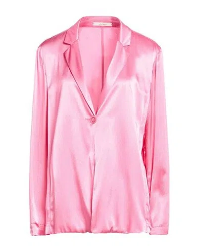 Maliparmi Malìparmi Woman Blazer Pink Size 12 Viscose