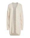 Maliparmi Malìparmi Woman Cardigan Beige Size S/m Acrylic, Wool, Alpaca Wool In Neutral