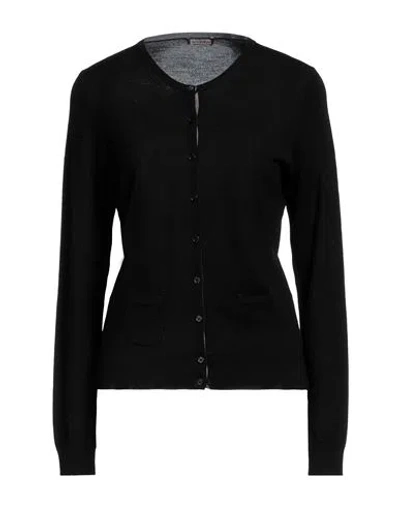 Maliparmi Malìparmi Woman Cardigan Black Size Xl Wool