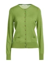 Maliparmi Malìparmi Woman Cardigan Green Size S Wool