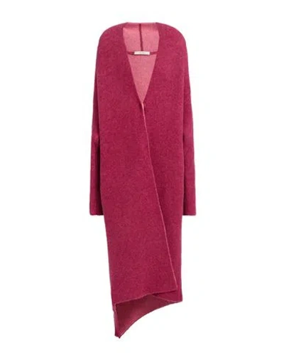 Maliparmi Malìparmi Woman Coat Garnet Size S/m Wool, Polyamide, Elastane In Pink