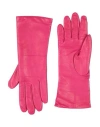 Maliparmi Malìparmi Woman Gloves Fuchsia Size 7 Ovine Leather In Pink