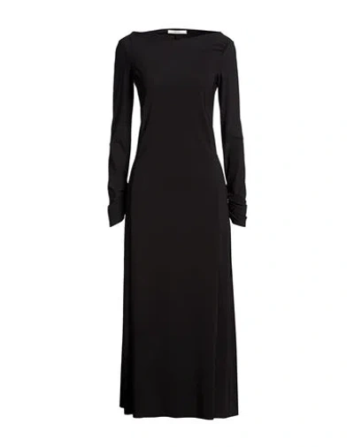 Maliparmi Malìparmi Woman Maxi Dress Black Size 6 Polyamide, Elastane