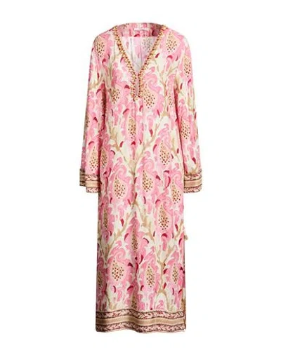 Maliparmi Malìparmi Woman Maxi Dress Pink Size 10 Viscose