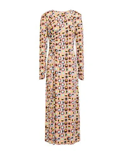 Maliparmi Malìparmi Woman Midi Dress Pink Size 6 Viscose, Elastane