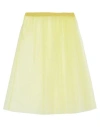 Maliparmi Malìparmi Woman Midi Skirt Yellow Size 6 Polyamide