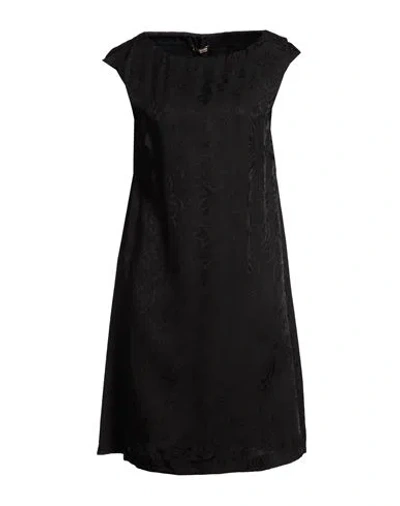 Maliparmi Malìparmi Woman Mini Dress Black Size 10 Acetate, Viscose