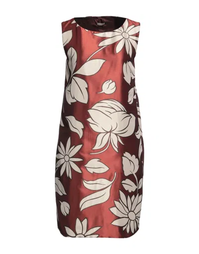 Maliparmi Short Dresses In Red