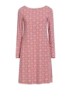 Maliparmi Malìparmi Woman Mini Dress Fuchsia Size 8 Viscose, Elastane In Pink