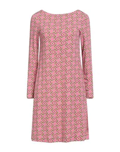 Maliparmi Malìparmi Woman Mini Dress Fuchsia Size 8 Viscose, Elastane In Pink