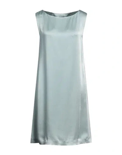 Maliparmi Malìparmi Woman Mini Dress Sky Blue Size 12 Acetate, Viscose
