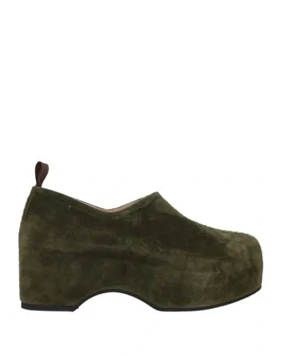 Maliparmi Malìparmi Woman Mules & Clogs Deep Teal Size 7 Leather In Yellow
