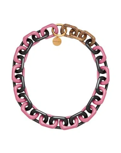 Maliparmi Malìparmi Woman Necklace Black Size - Plastic