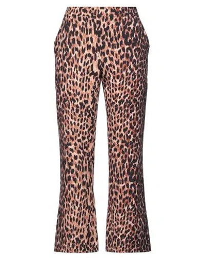 Maliparmi Malìparmi Woman Pants Beige Size 6 Polyester, Elastane In Sand