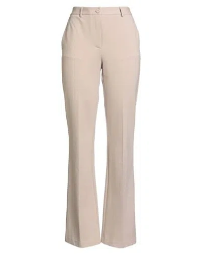 Maliparmi Malìparmi Woman Pants Beige Size 8 Viscose, Polyamide, Elastane In Neutral