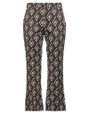 Maliparmi Malìparmi Woman Pants Brown Size 4 Polyamide, Elastane