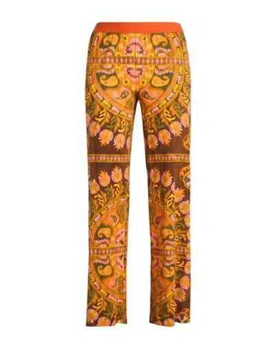 Maliparmi Malìparmi Woman Pants Brown Size 6 Polyamide, Elastane
