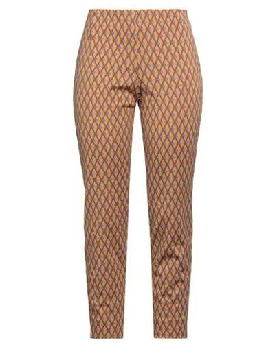 Maliparmi Malìparmi Woman Pants Camel Size 6 Polyamide, Elastane In Beige