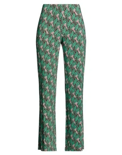 Maliparmi Malìparmi Woman Pants Emerald Green Size 2 Viscose, Elastane
