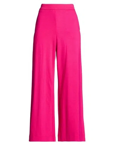 Maliparmi Malìparmi Woman Pants Fuchsia Size 4 Viscose, Polyamide, Elastane In Pink