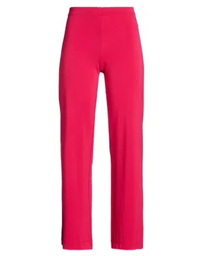 Maliparmi Malìparmi Woman Pants Fuchsia Size 8 Acetate, Polyacrylic, Elastane In Multi